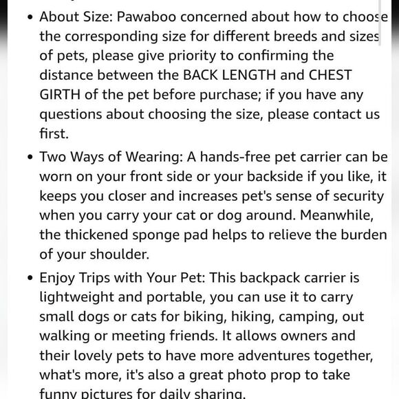 Black Dog Carrier Backpack - Picture 9 of 9